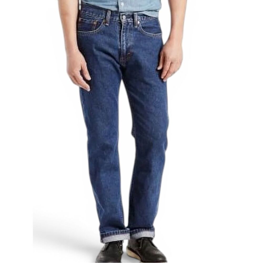 Levi's 505 Men's Regular Fit Jeans Sz 36x32
